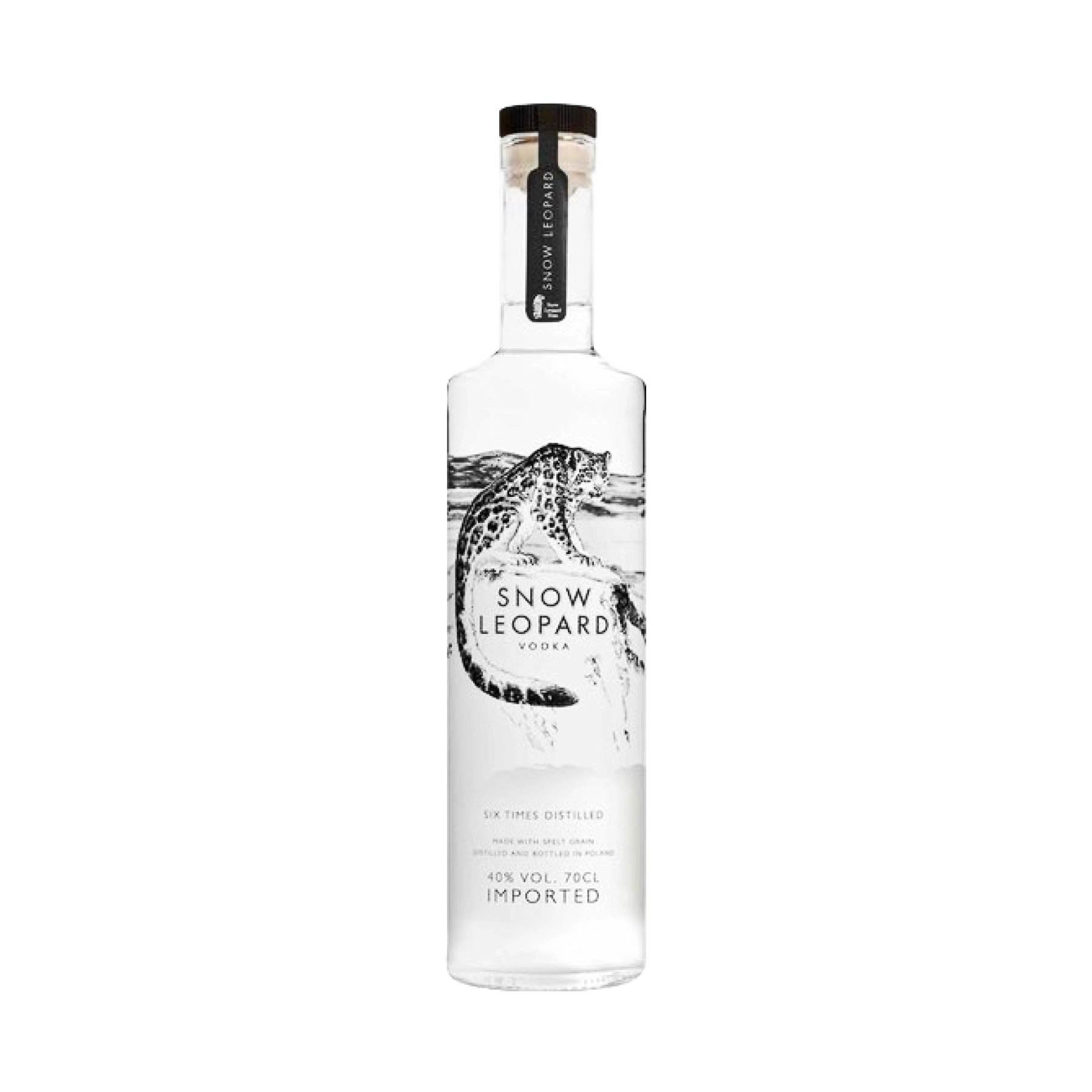 Rượu Vodka Ba Lan Snow Leopard Vodka